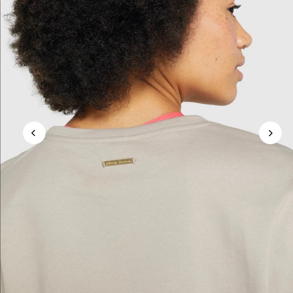 WHITNEY SIMMONS CROPPED PULLOVER